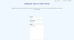 Desktop Screenshot of mediakey.dk